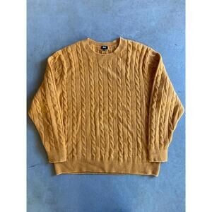 Uniqlo Mustard Poly Blend Sweater Sz XXL